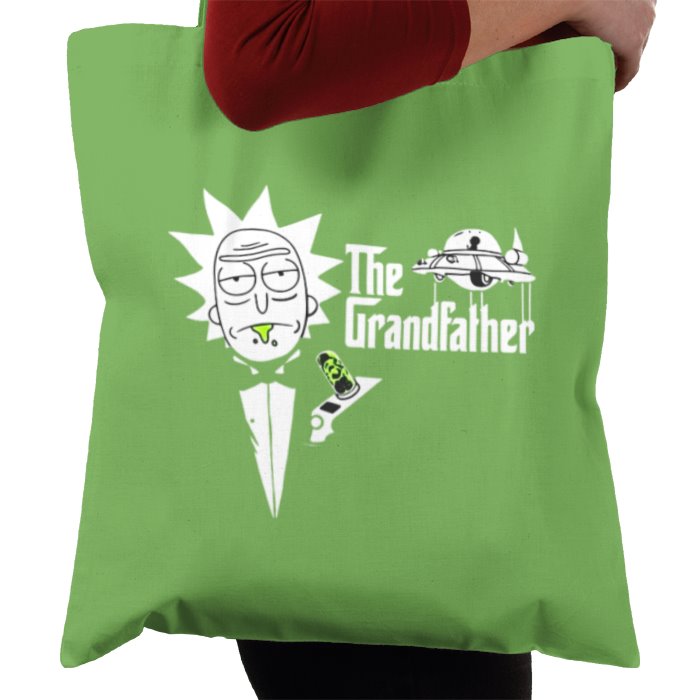 Rick & Morty x The Godfather - The Grandfather Tote Bag