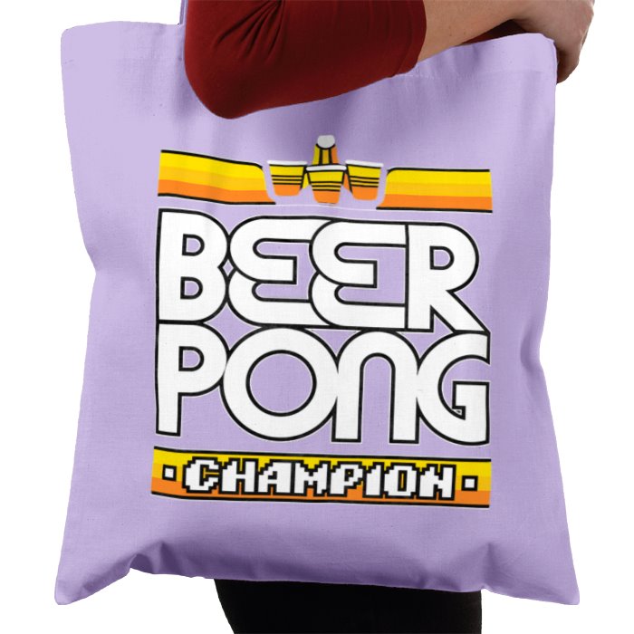 Beer Pong Tote Bag