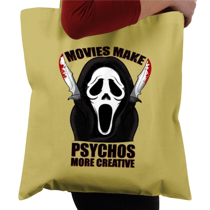 Scream - Creative Psychos Tote Bag