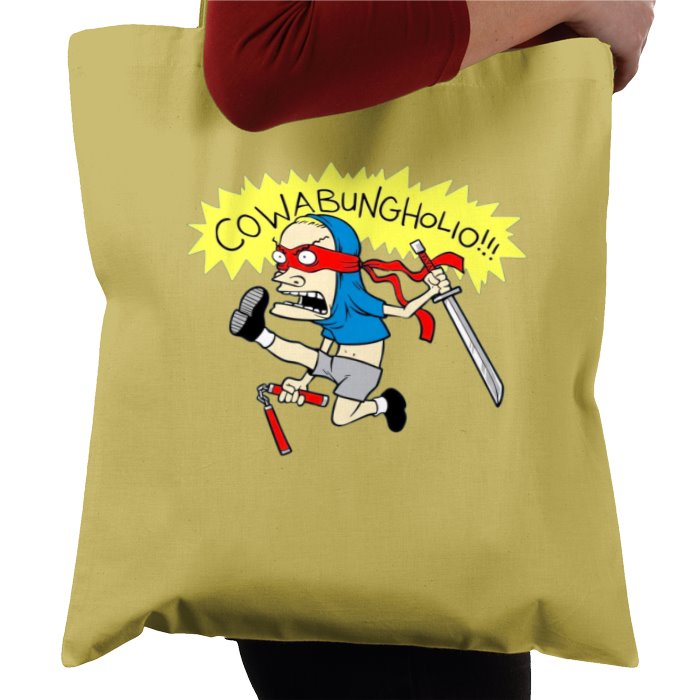 Beavis & Butt Head x Teenage Mutant Ninja Turtles - CowaBungHolio Tote Bag