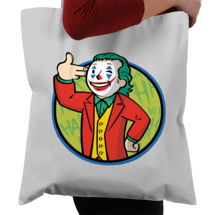 Fallout & Joker - Hand Gun Gesture Tote Bag