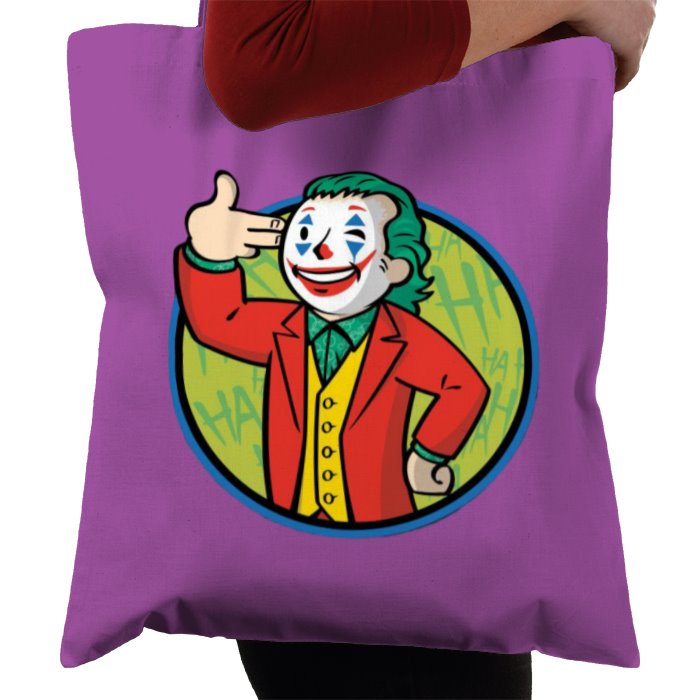 Fallout & Joker - Hand Gun Gesture Tote Bag