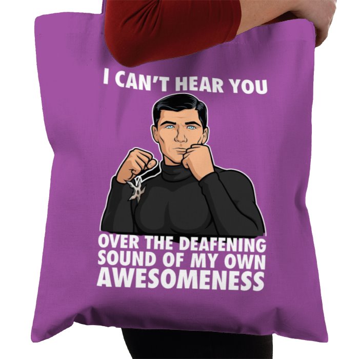 Archer - I Cant Hear You Tote Bag