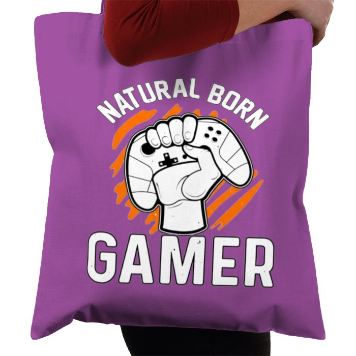 Natural Born Gamer Tote Bag
