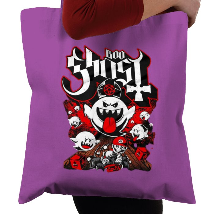 Mario Kart - Boo Ghost Theme Tote Bag