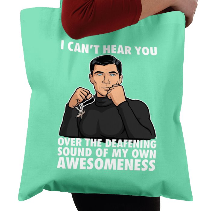 Archer - I Cant Hear You Tote Bag