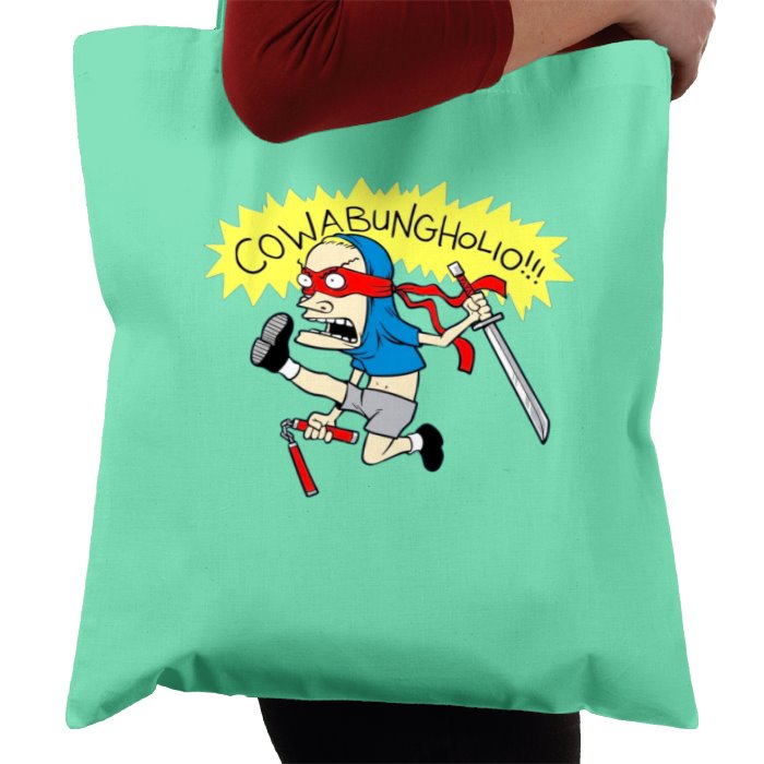 Beavis & Butt Head x Teenage Mutant Ninja Turtles - CowaBungHolio Tote Bag