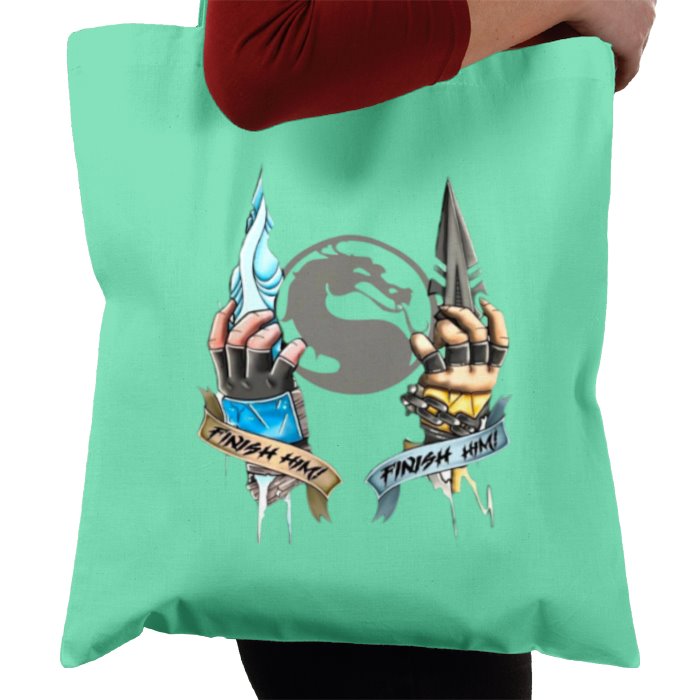 Mortal Kombat - Kombat Hands Tote Bag