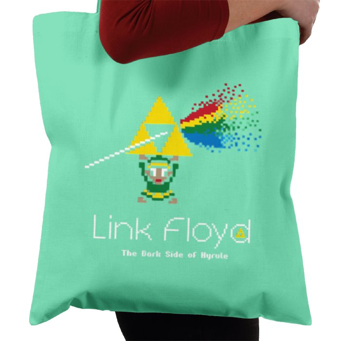 The Legend Of Zelda & Pink Floyd - Link Floyd Tote Bag