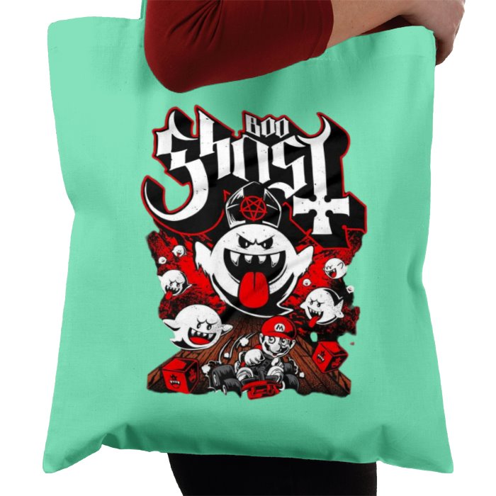 Mario Kart - Boo Ghost Theme Tote Bag