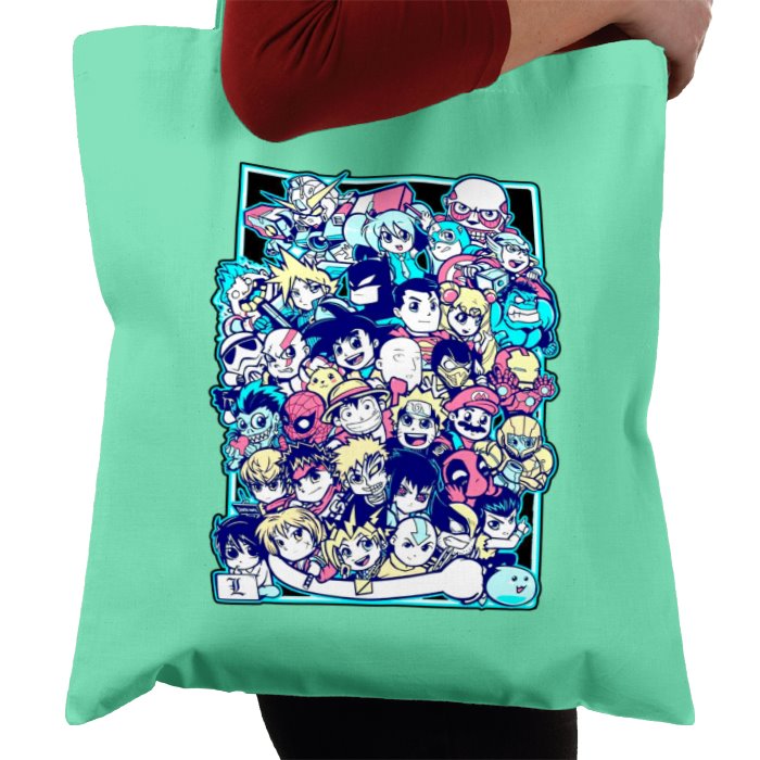 Anime Collage - No.2 Tote Bag