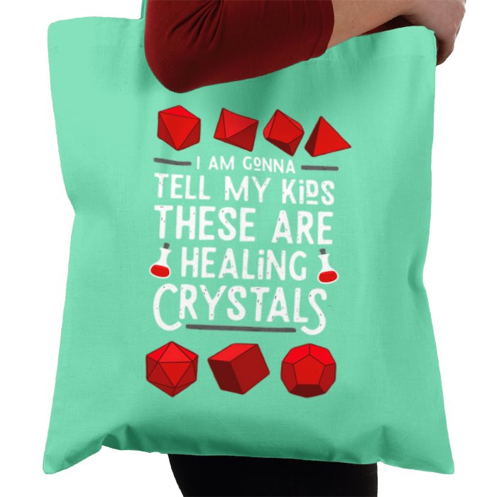 Dungeons & Dragons Healing Crystal Tote Bag