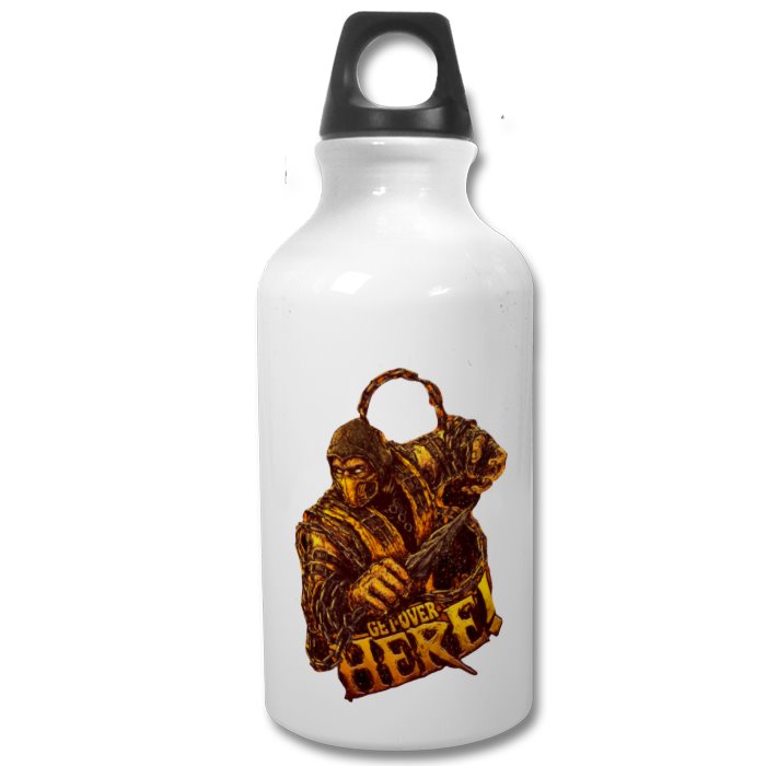 Mortal Kombat - Get Over Here v2 Water Bottle