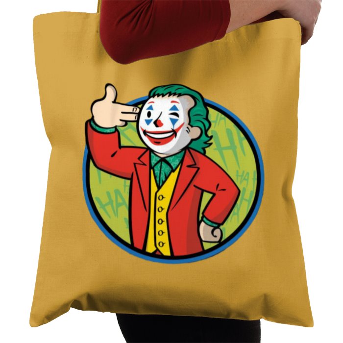 Fallout & Joker - Hand Gun Gesture Tote Bag