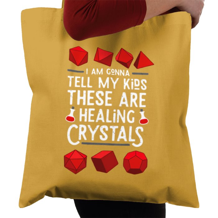 Dungeons & Dragons Healing Crystal Tote Bag