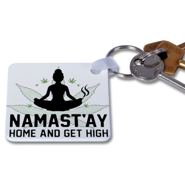 Namastay Keyring