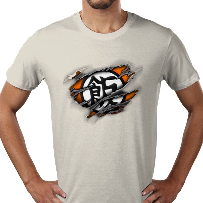 Dragonball Z - Ripped Logo T-shirt