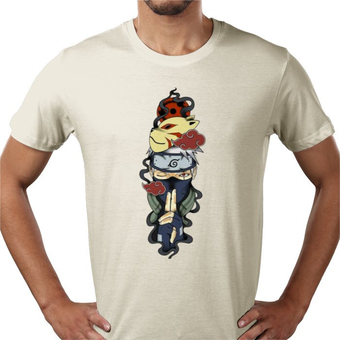 Naruto Kakashi Theme T-Shirt | Copy Ninja Anime Tee