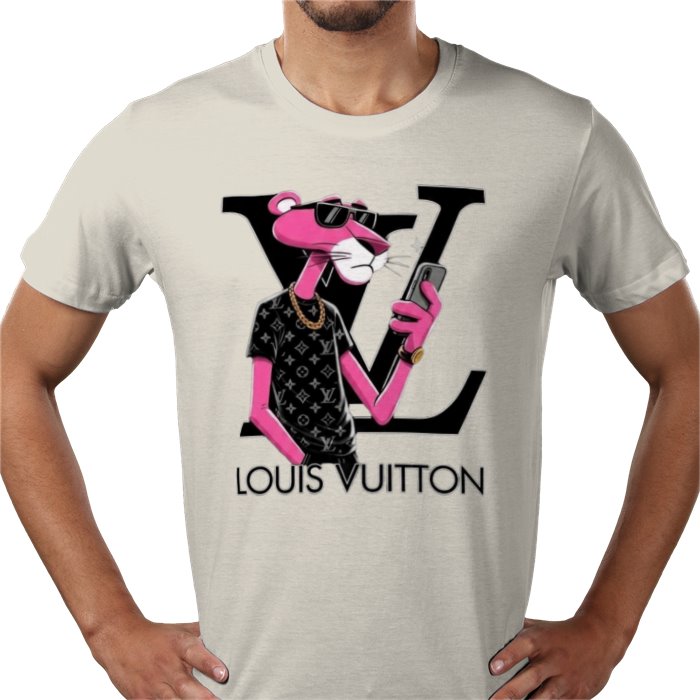 Pink Panther x Louis Vuitton Parody T-Shirt