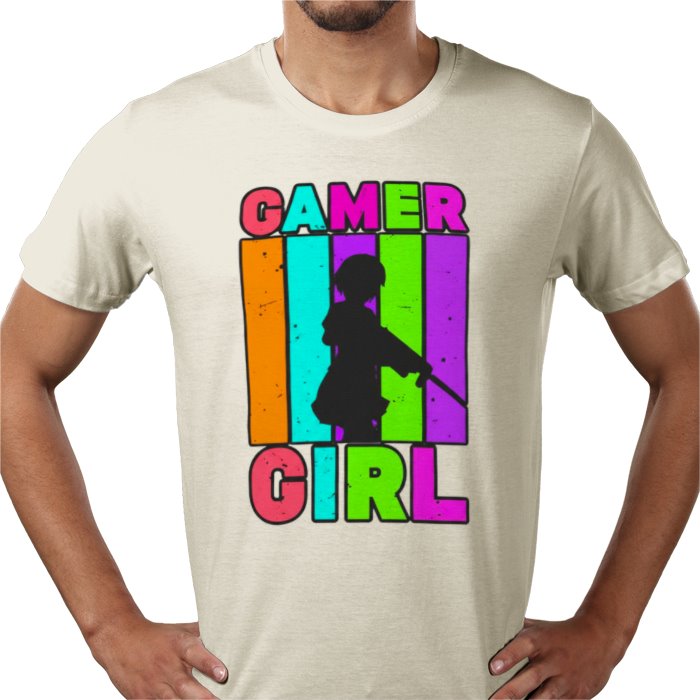 Gamer Girl T-Shirt | Female Gaming Graphic Tee