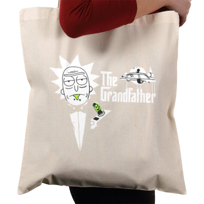 Rick & Morty x The Godfather - The Grandfather Tote Bag