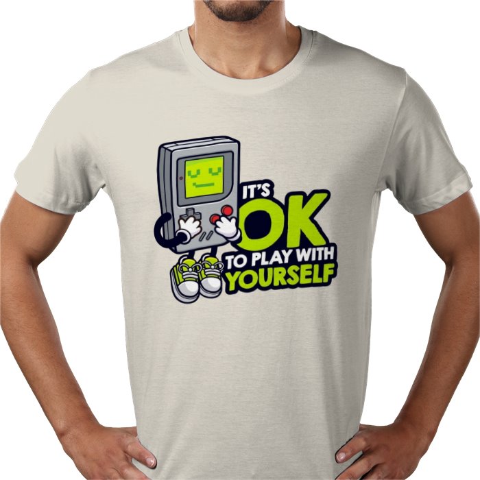 Game Boy — It's OK To Play With Yourself T-Shirt