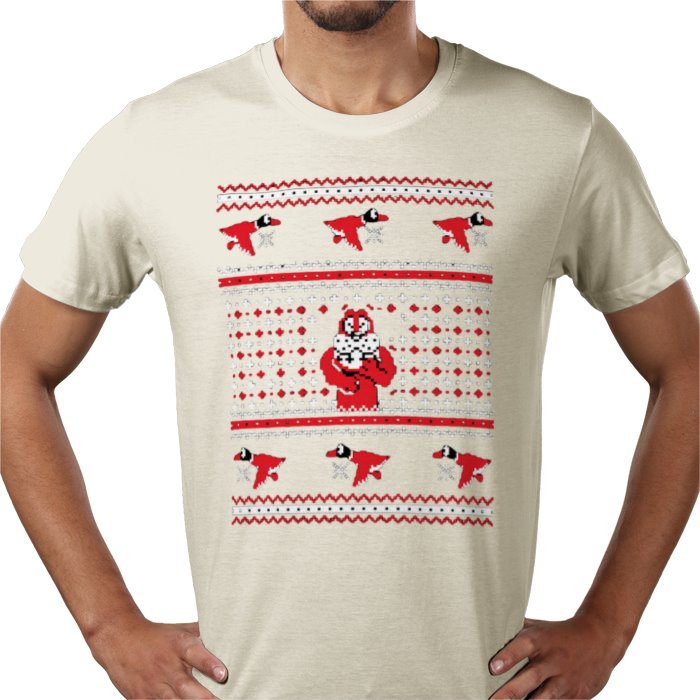 Ugly Jumper Style - Duck Hunt Christmas T Shirt