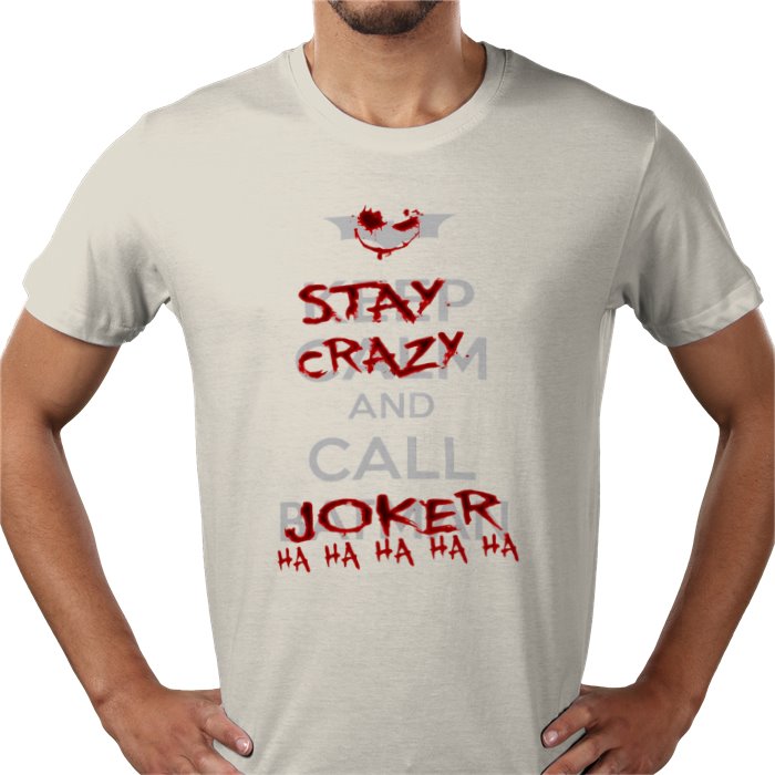 Batman - Stay Calm And Call The Joker T-Shirt