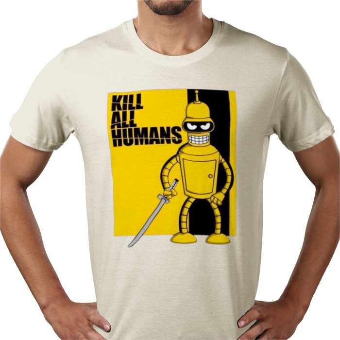 Futurama x Kill Bill - Kill All Humans T-shirt