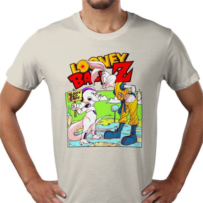 Looney Tunes x Dragon Ball Z Parody T-Shirt