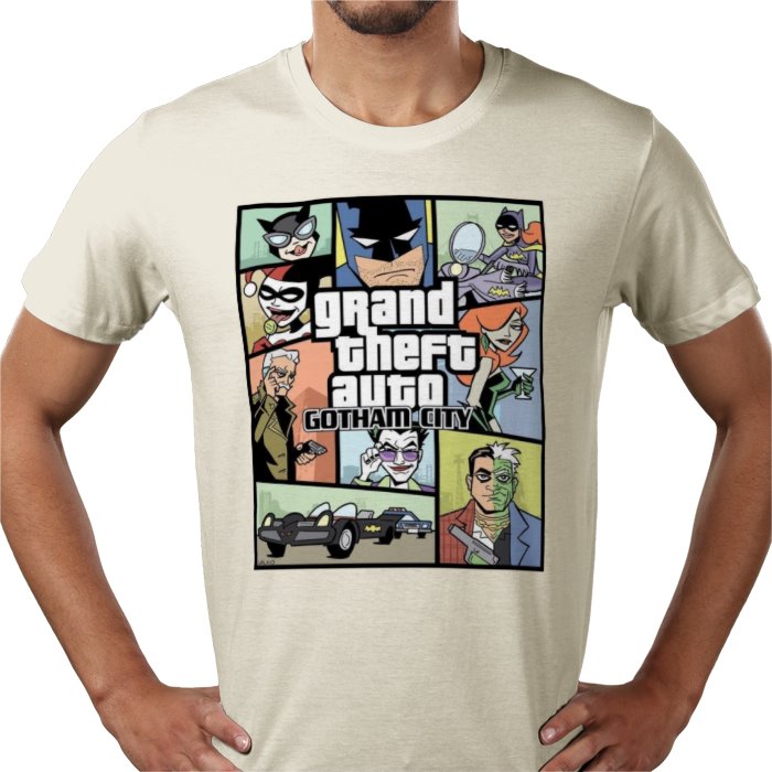 Batman & Grand Theft Auto - Grand Theft Auto Gotham T-shirt