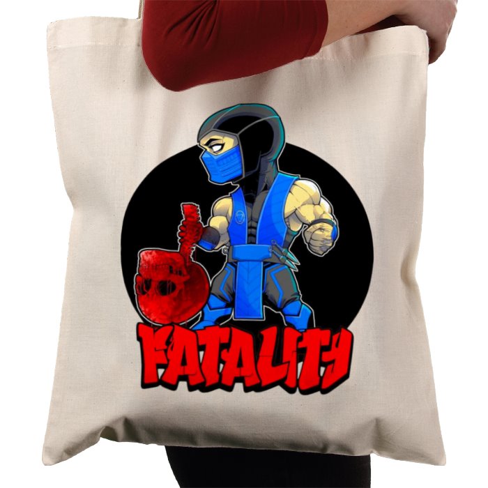 Mortal Kombat - Sub Zero Fatality Tote Bag