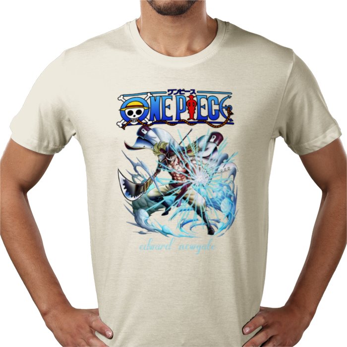 One Piece - Edward Newgate Portrait T-Shirt