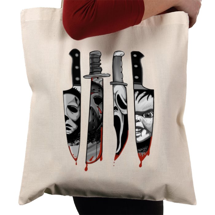 Horror Knifes Tote Bag