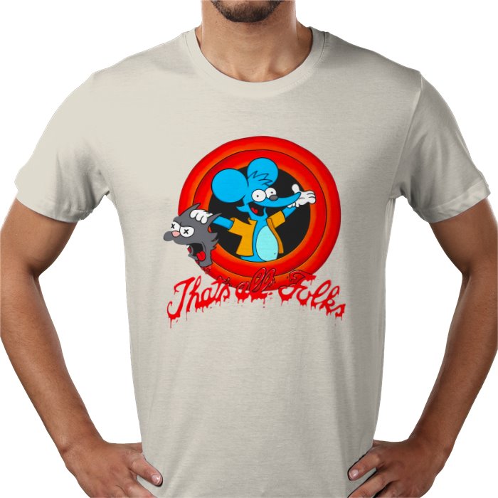 The Simpsons x Looney Tunes — Itchy & Scratchy T-Shirt
