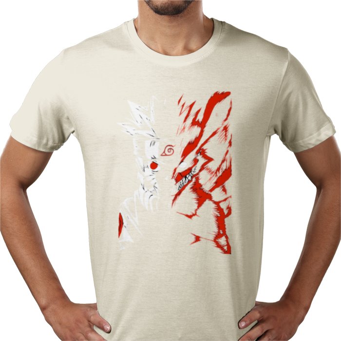 Naruto Nine-Tails T-Shirt | Kurama Fox Spirit Anime Tee