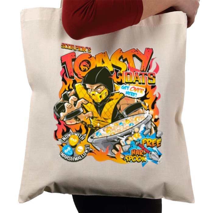 Mortal Kombat - Scorpions Toasty Oats Tote Bag