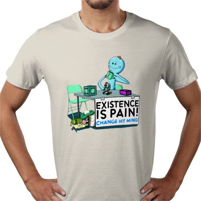 Rick & Morty - Life is Pain... Change My Mind T-Shirt
