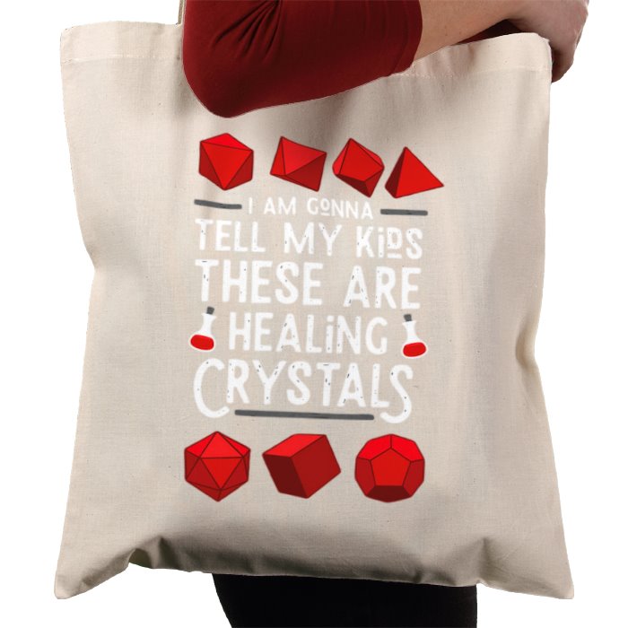 Dungeons & Dragons Healing Crystal Tote Bag