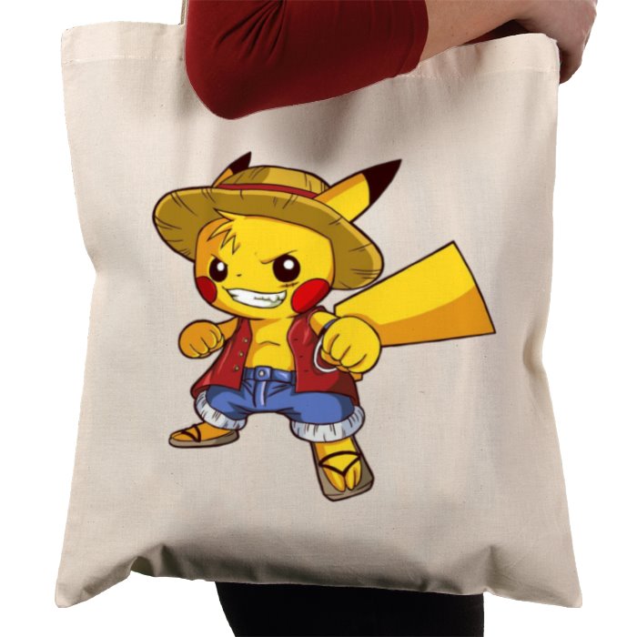 Pokémon & One Piece - PikaLuff Tote Bag