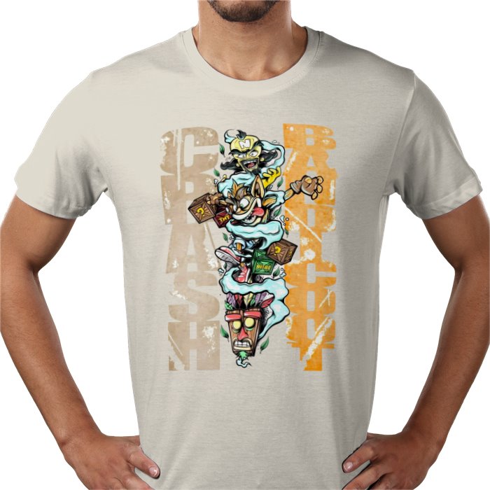 Crash Bandicoot Theme T-Shirt