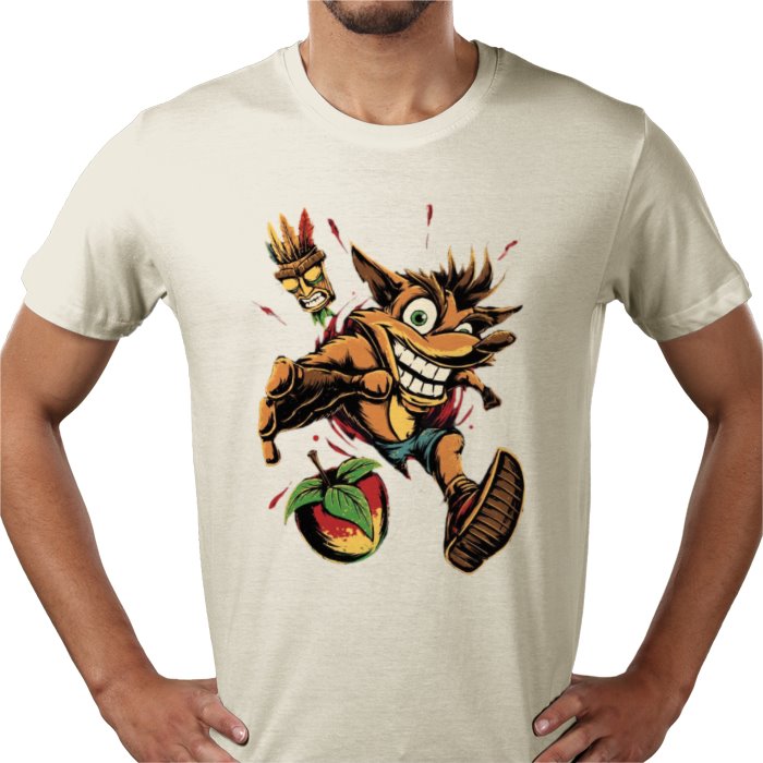 Crash Bandicoot T-Shirt | PlayStation Retro Gaming Graphic Tee