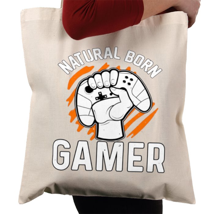 Natural Born Gamer Tote Bag
