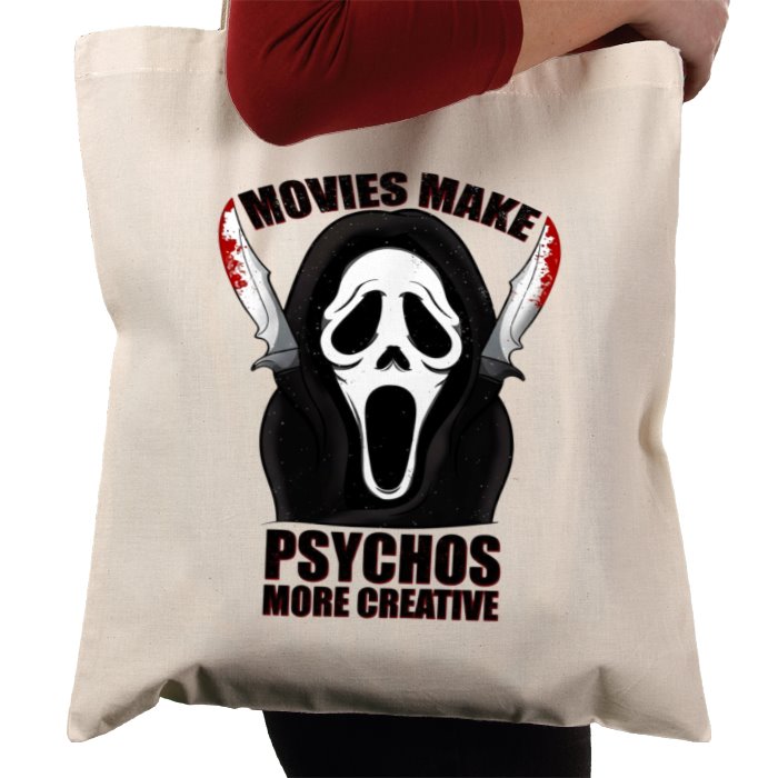 Scream - Creative Psychos Tote Bag