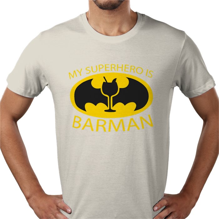 My Superhero Is Barman T-shirt