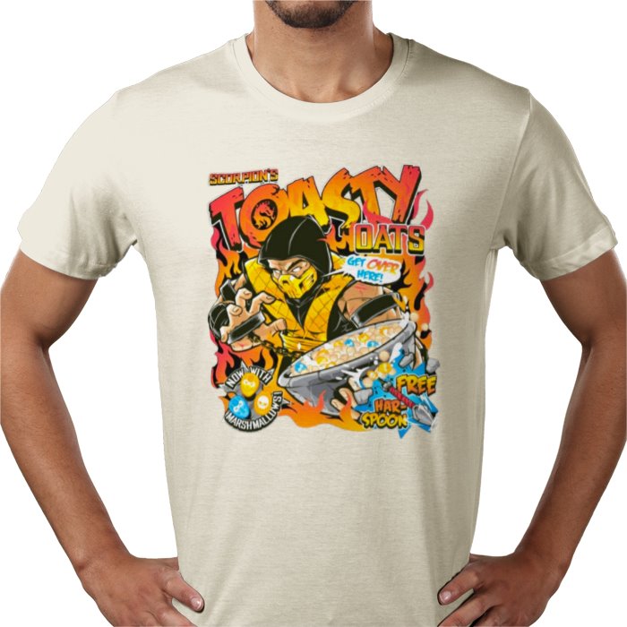 Mortal Kombat - Scorpion Toasty Oats T-shirt