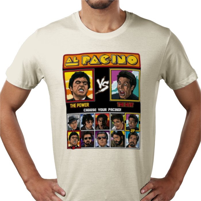 Al Pacino & Pac Man & Street Fighter - Al Pac-ino Fighter T-shirt