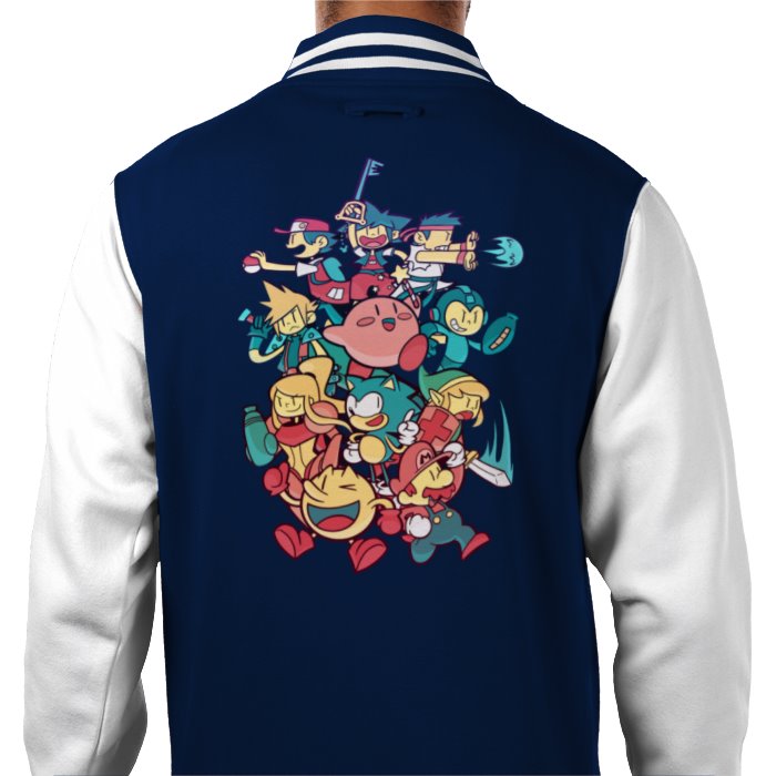 Gamer Collage 1 Varsity Jacket