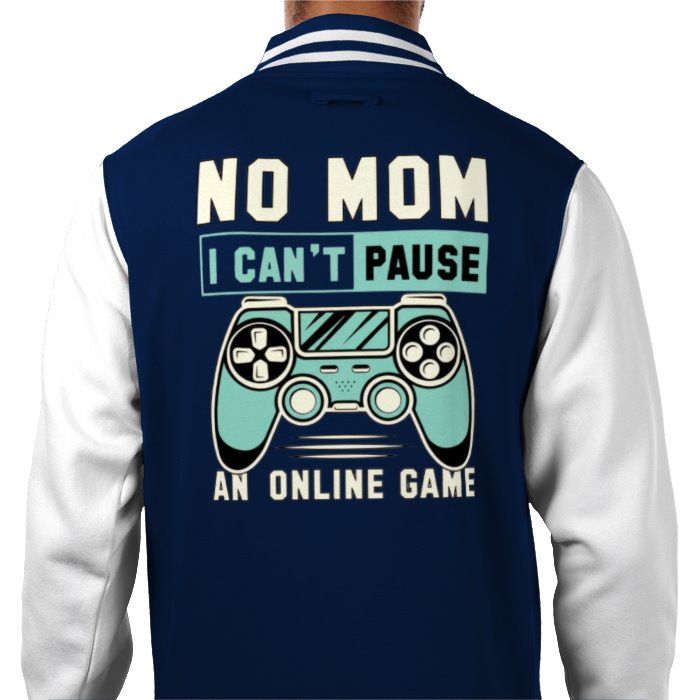 Cant Pause Varsity Jacket