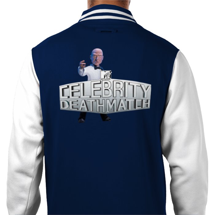 Celebrity Deathmatch - Ref Theme Varsity Jacket